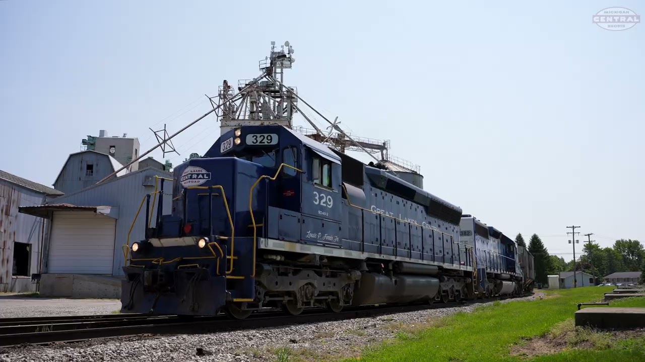 Chasing the Great Lakes Central Railroad!