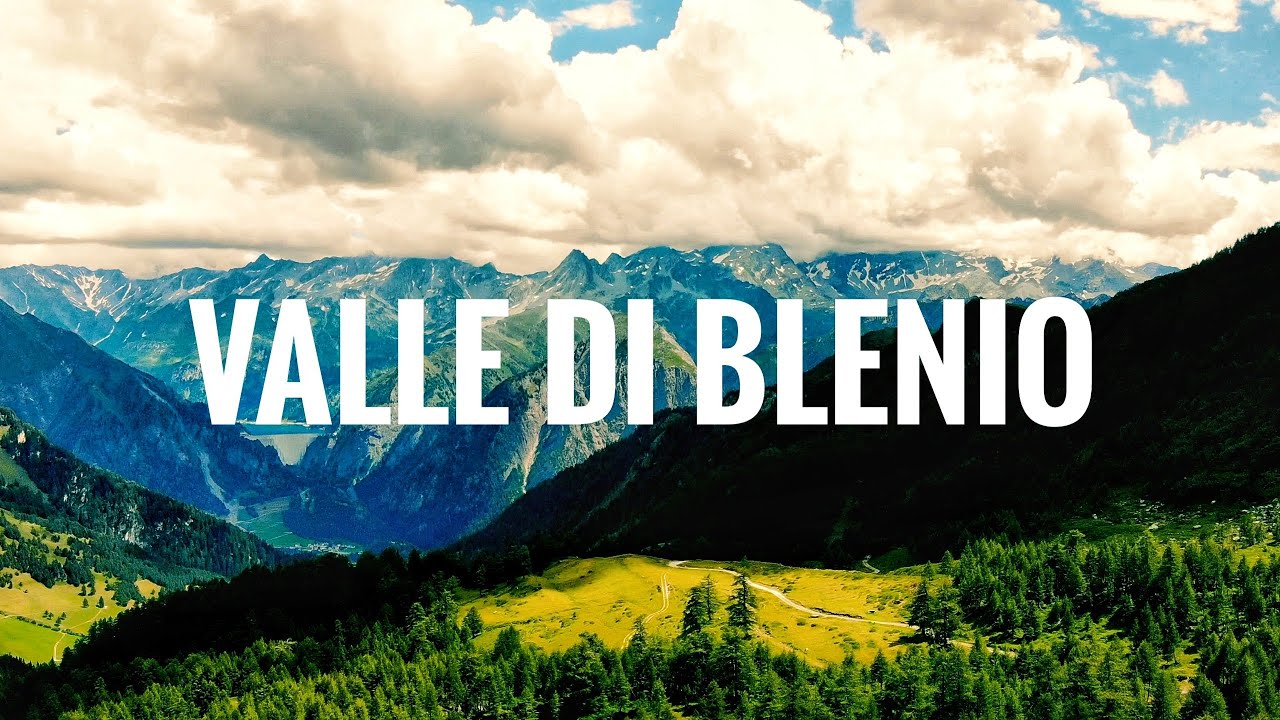 Valle di Blenio (Ticino) in 4K