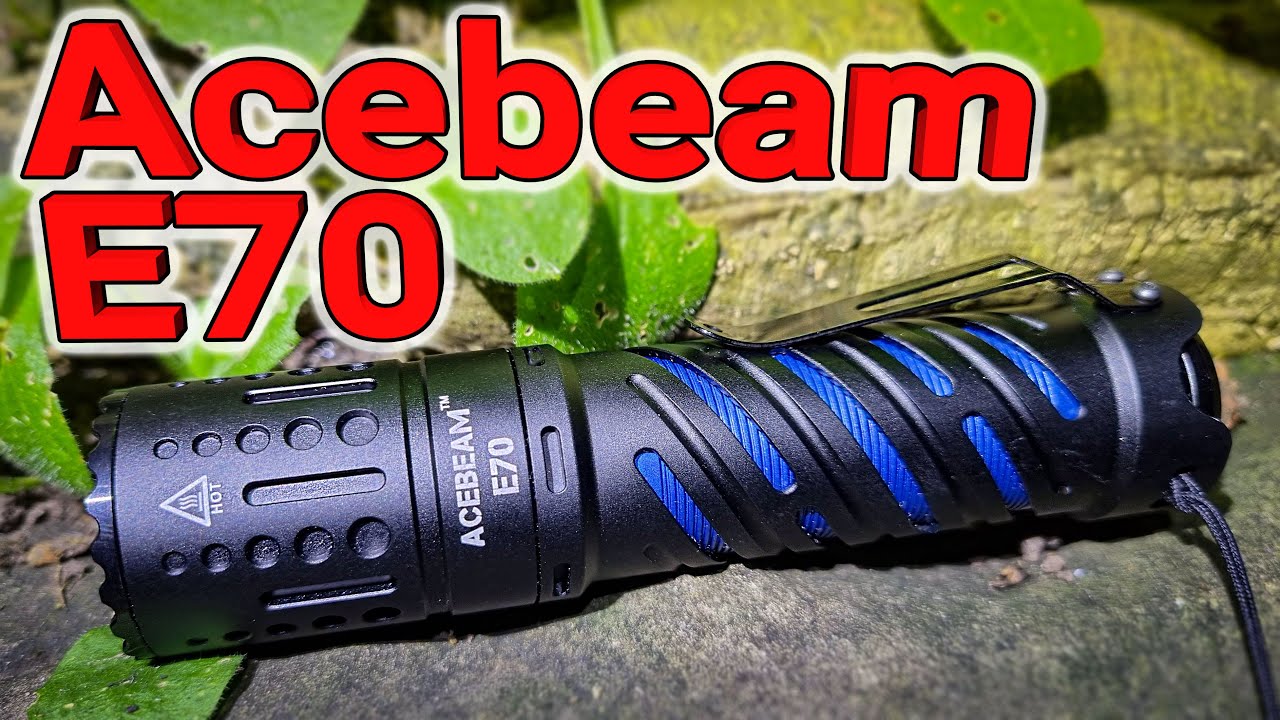Acebeam E70 review Trailtrek 4600 lumen 21700 USB type C