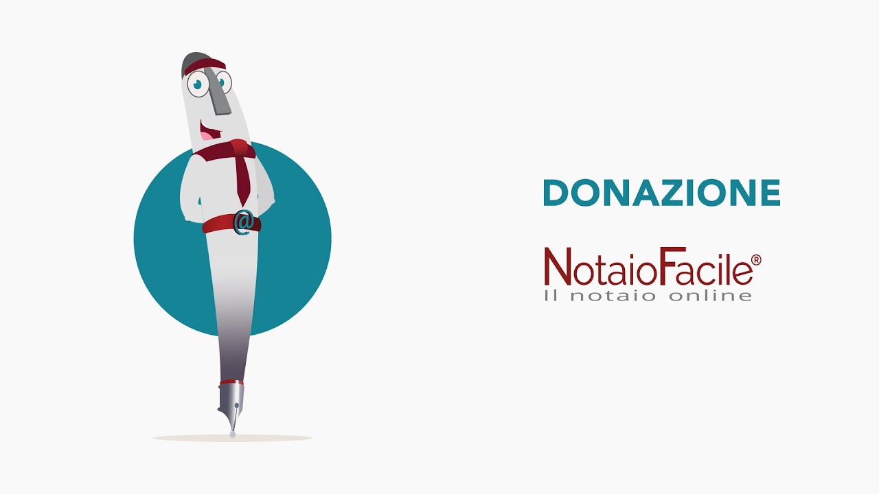 Donazione Notaio: Consulenza notarile per atti di donazione di immobili o altro.