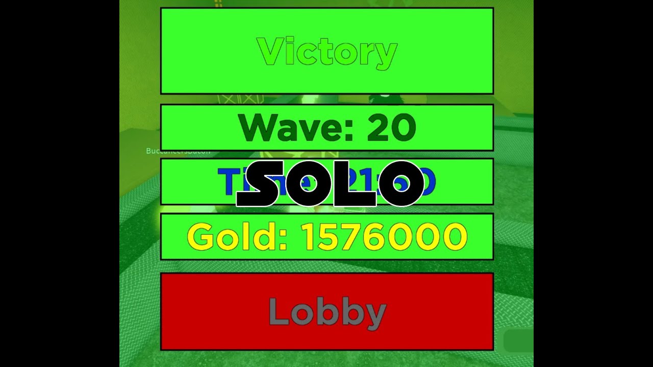 Clockwork Factory Hard Solo Win (Adventure Tower Defense)