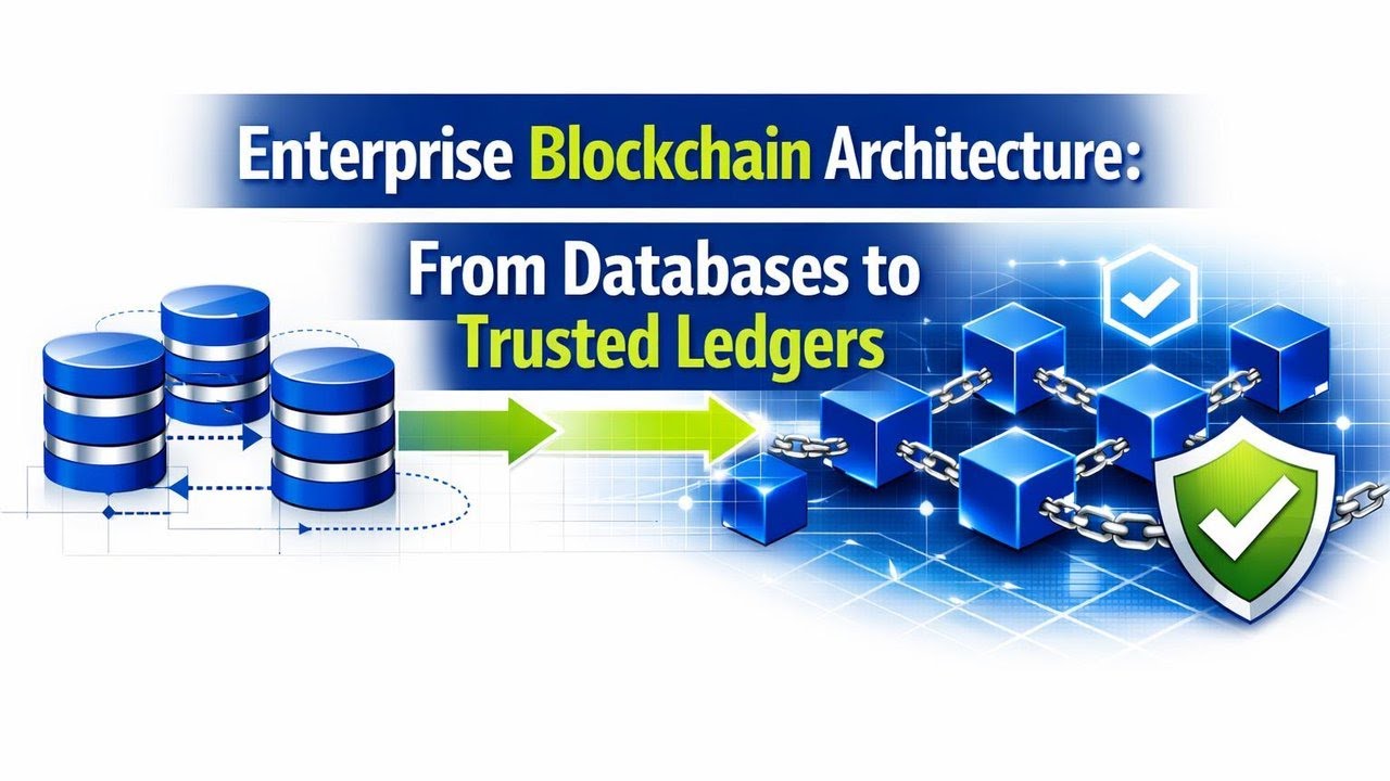 Enterprise Blockchain Architecture: From Databases to Trusted Ledgers