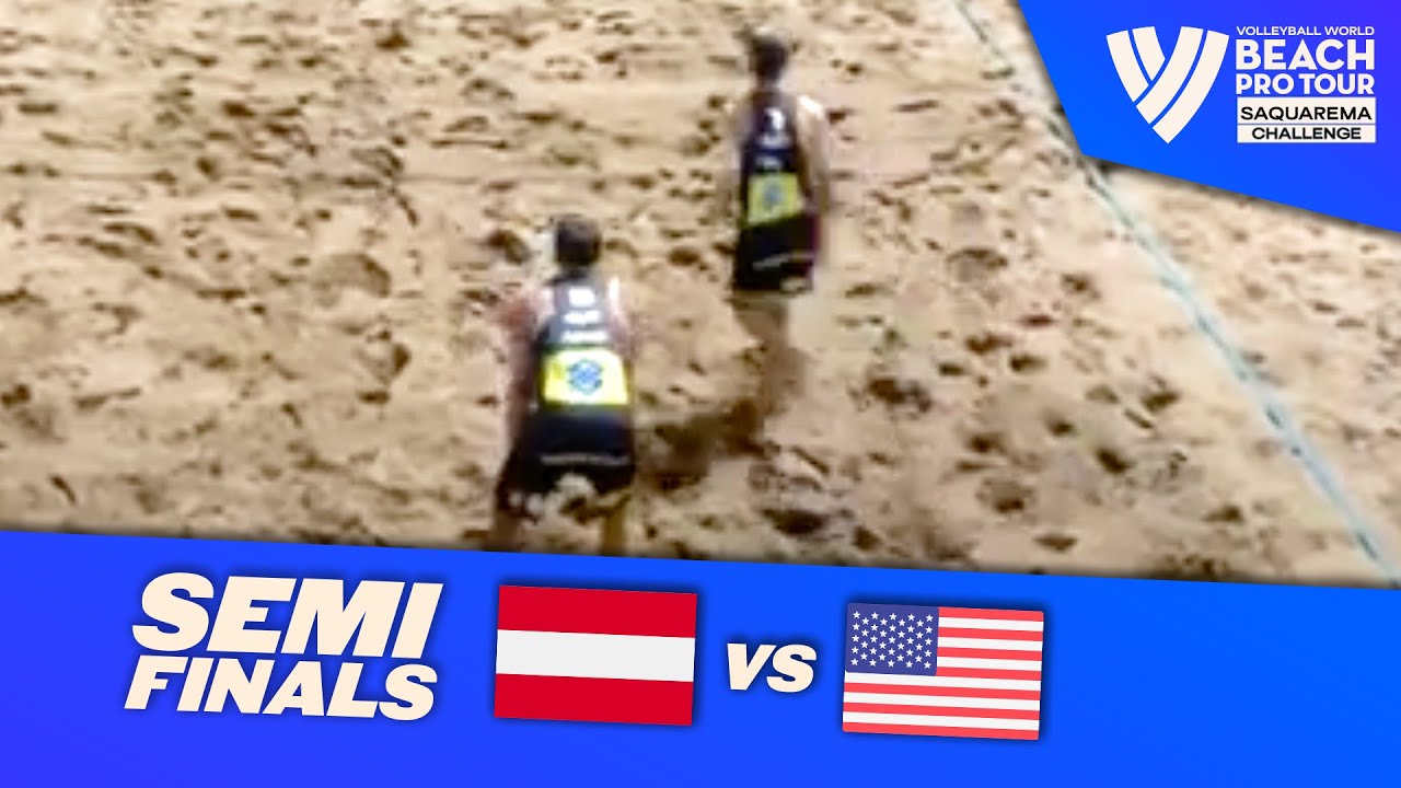 Hörl/Horst vs. Budinger/Evans - Semi Final Highlights Saquarema 2023 #BeachProTour