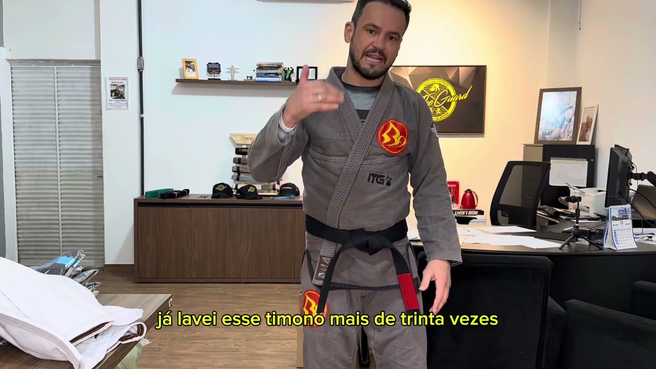 Kimono de Jiu Jitsu encolhe?