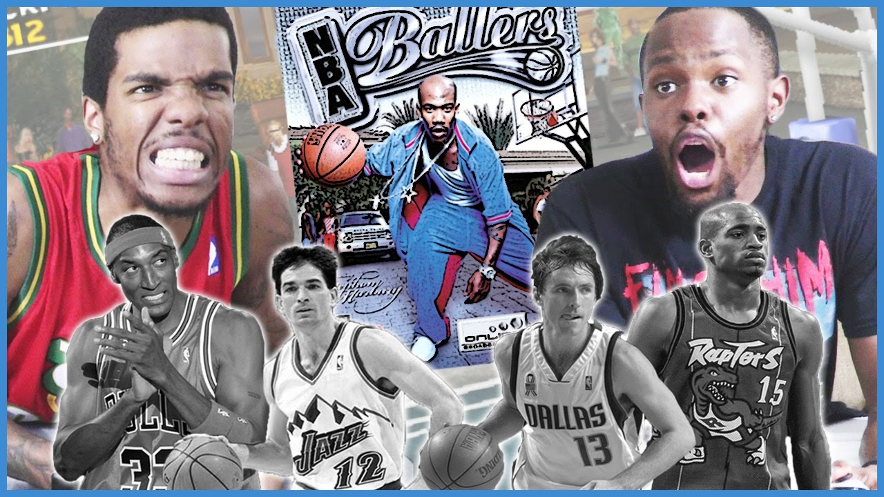 STREETBALL 1V1! SOMEONE IS A LITTLE SALTY! - NBA Ballers | #ThrowbackThursday
