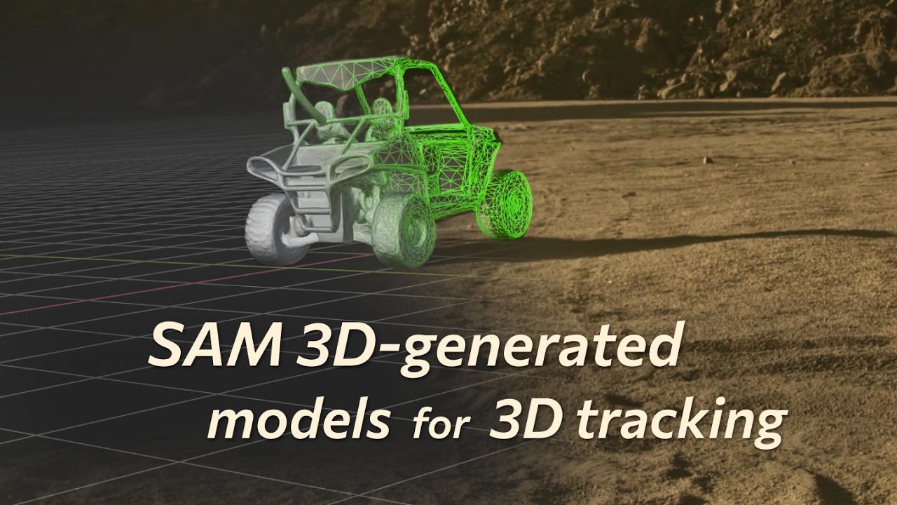 How to Use SAM 3D Models with GeoTracker for Blender
