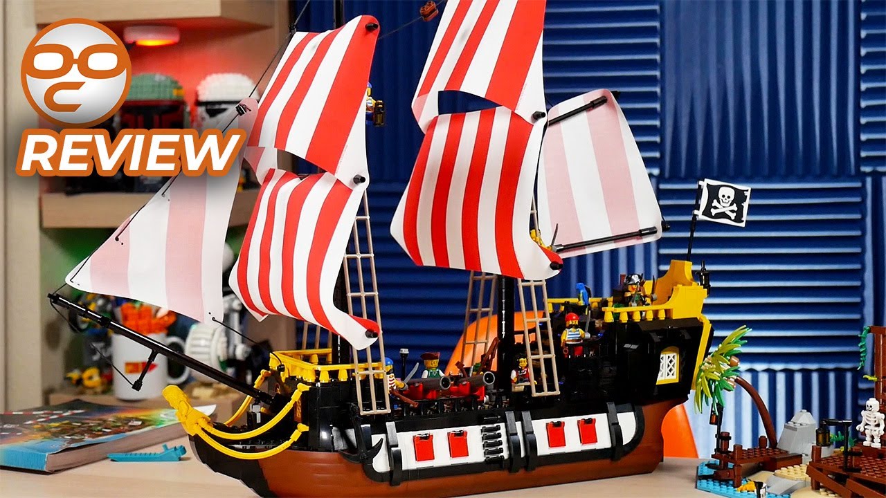 LEGO IDEAS Pirates of Barracuda Bay 21322 Review: A Pirate's Dream Come True!