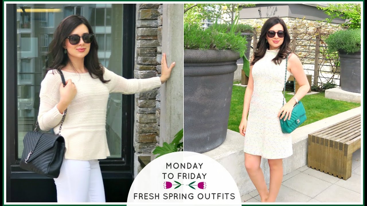 MONDAY TO FRIDAY OUTFITS FOR WORK