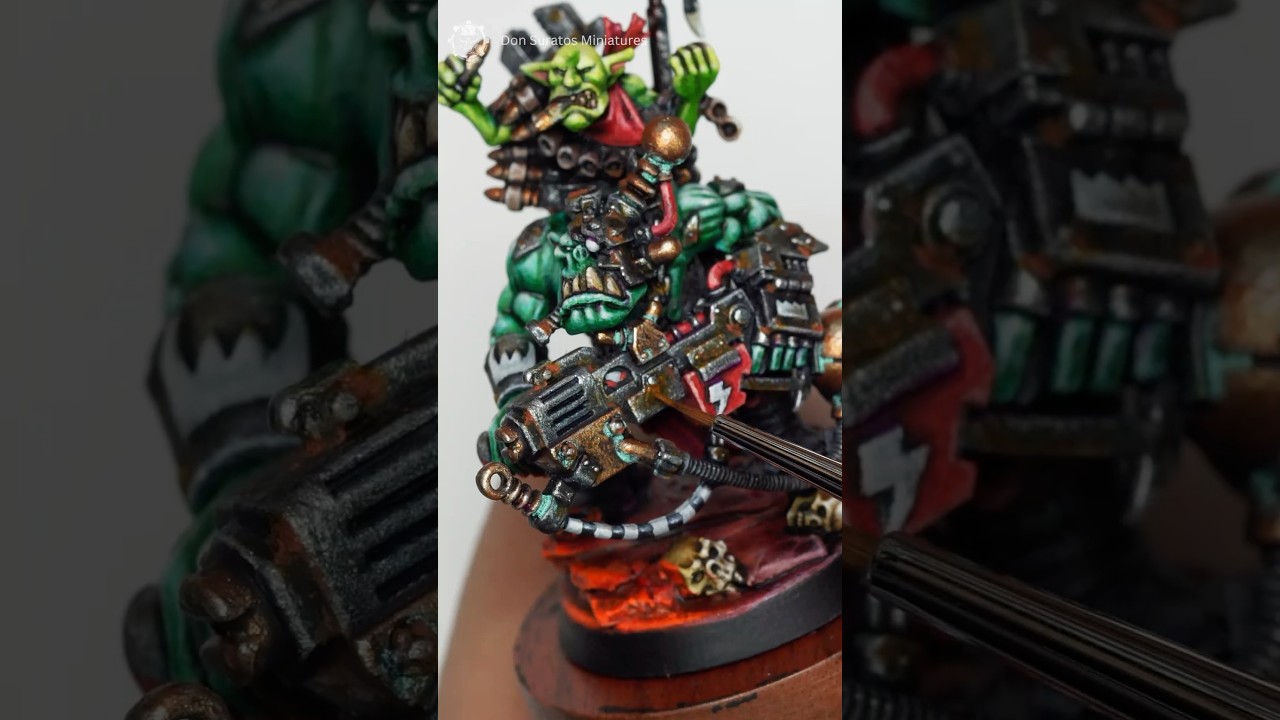 Trust the Process 🎨 Warhammer40k Lootas ORK