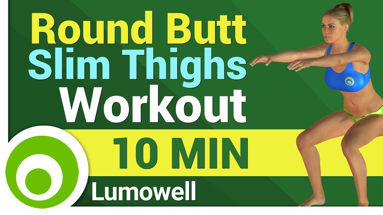 10 Minute Butt and Thigh Workout At Home