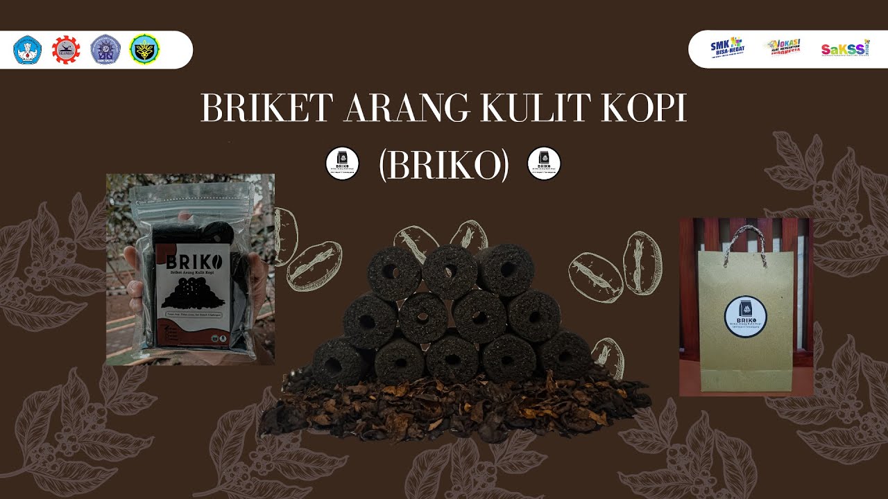 SaKSSI  2021 TEKNIK BIOMASSA SMK NEGERI 1 TEMANGGUNG || BRIKO (BRIKET ARANG KULIT KOPI)