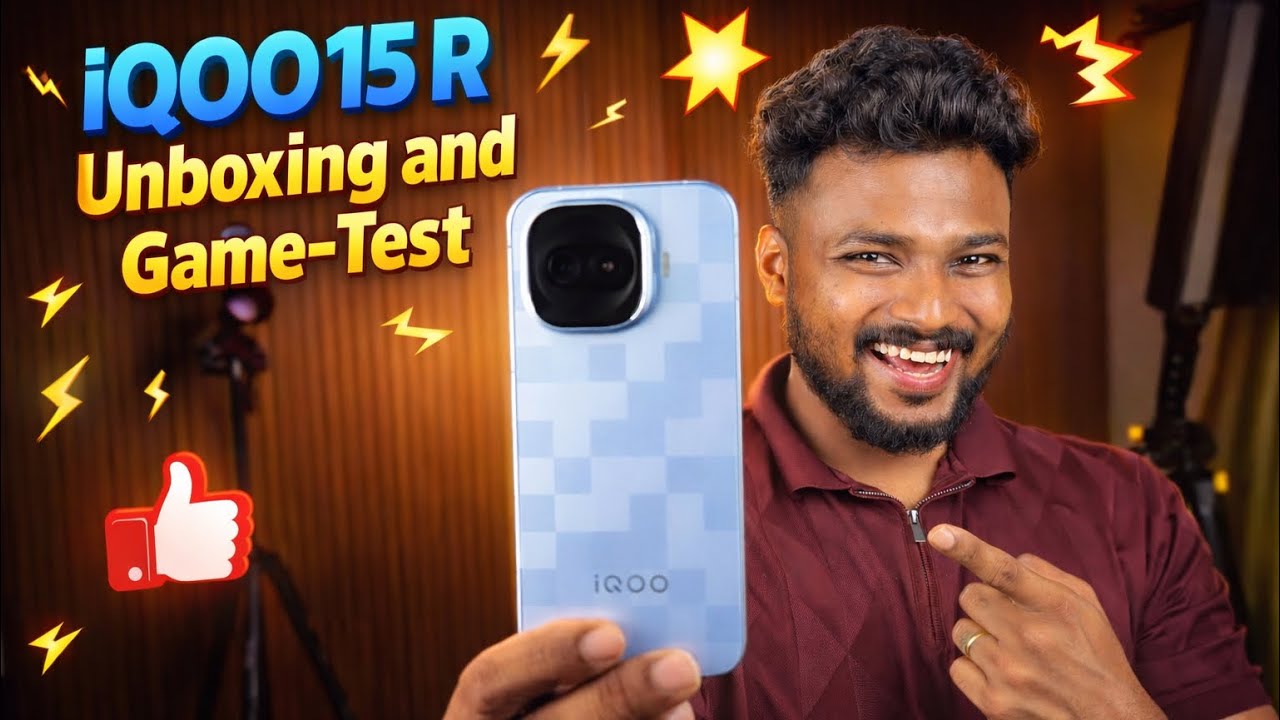iQOO 15R എത്തി മകളെ 🔥 Unboxing and game-test Malayalam 
