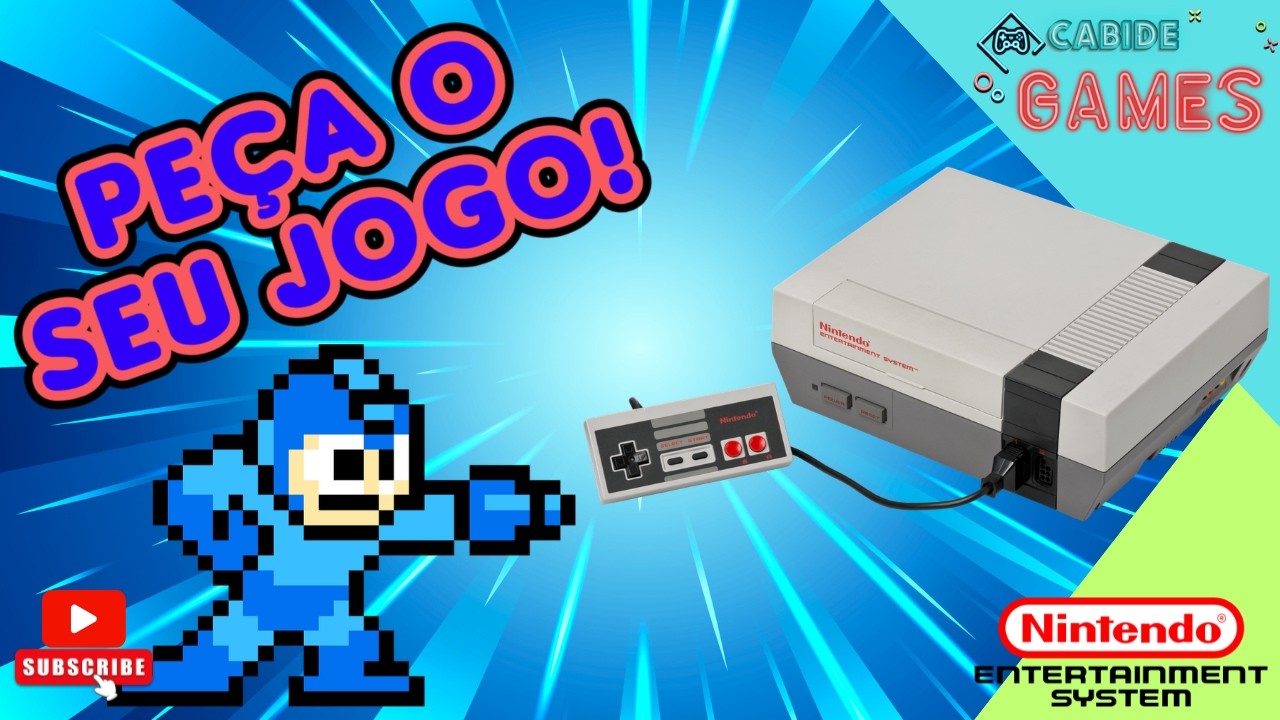 Nintendo NES 8 BITS! AO VIVO!
