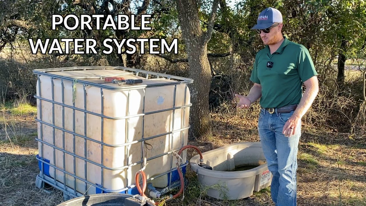 Portable Livestock Water