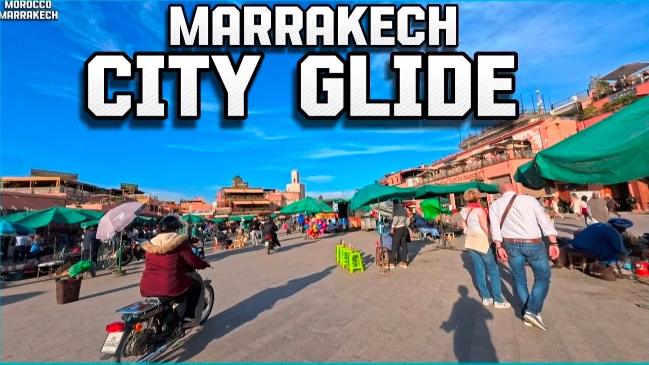 City Glide in Morocco 4K | Real Street Life | E-Scooter POV