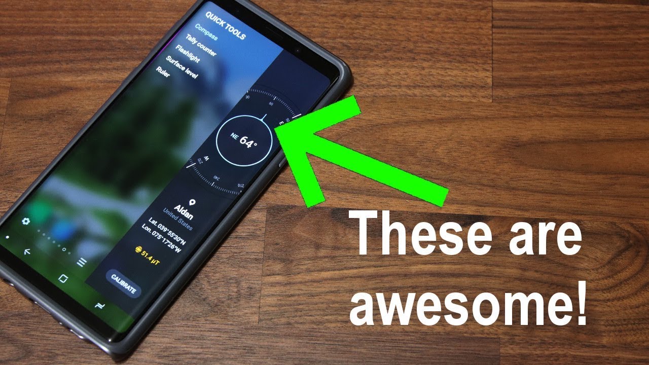 Amazing Tips to Customize your Galaxy Note 9's Edge Panels