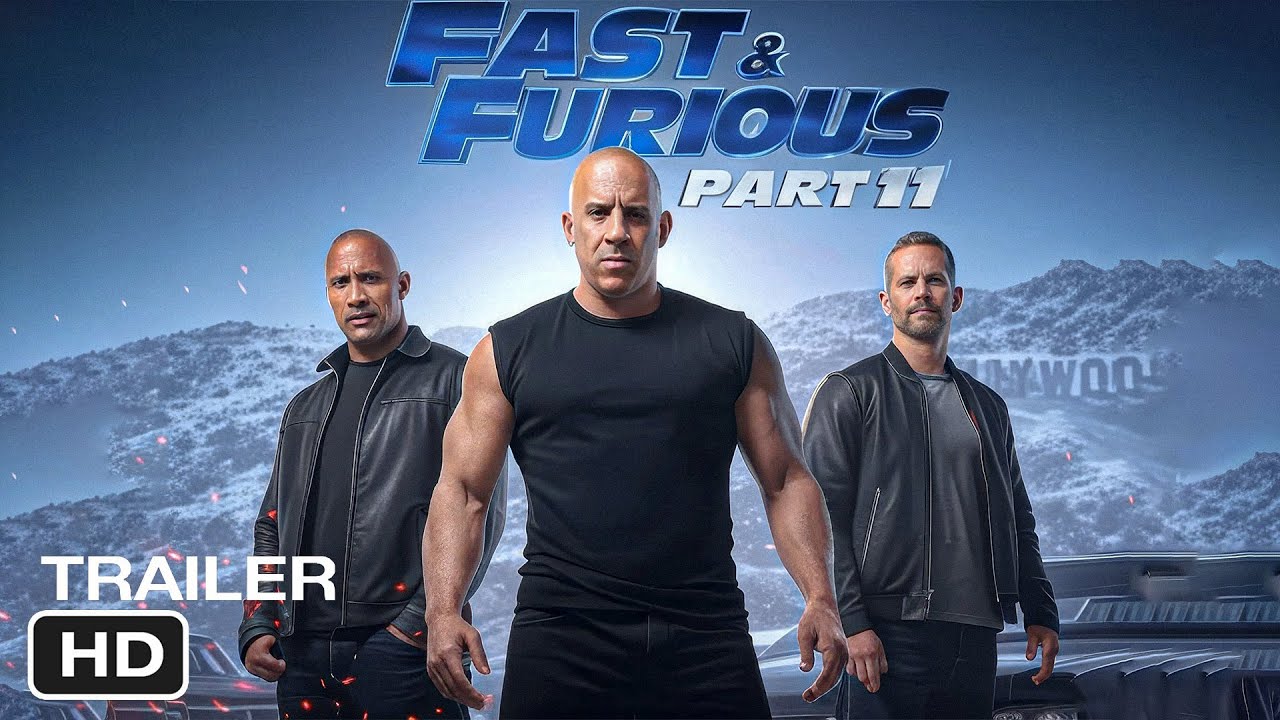 Fast and Furious 11 - Trailer | Dwayne Johnson, Vin Diesel, Paul Walker | Concept