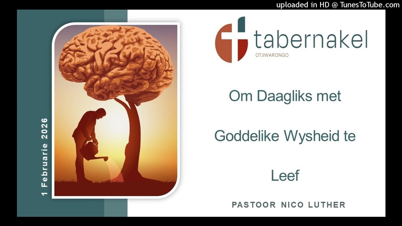 Om Daagliks met Goddelike Wysheid te Leef