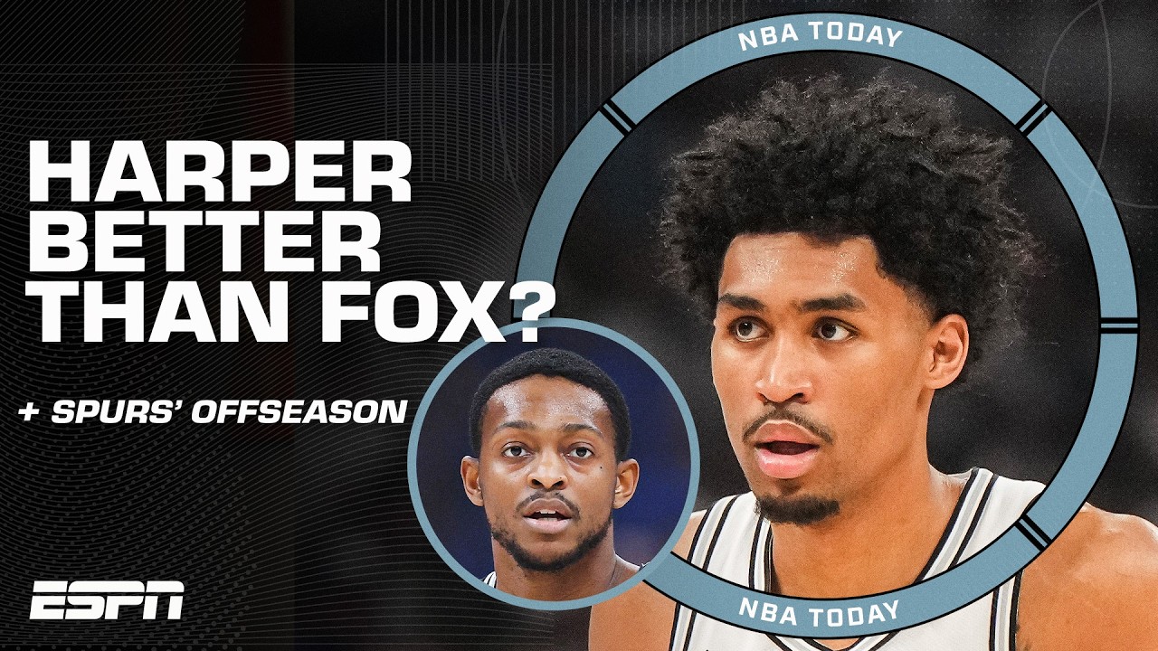Has Dylan Harper earned the starting job over De&rsquo;Aaron Fox? 👀 + Spurs offseason outlook | NBA Today