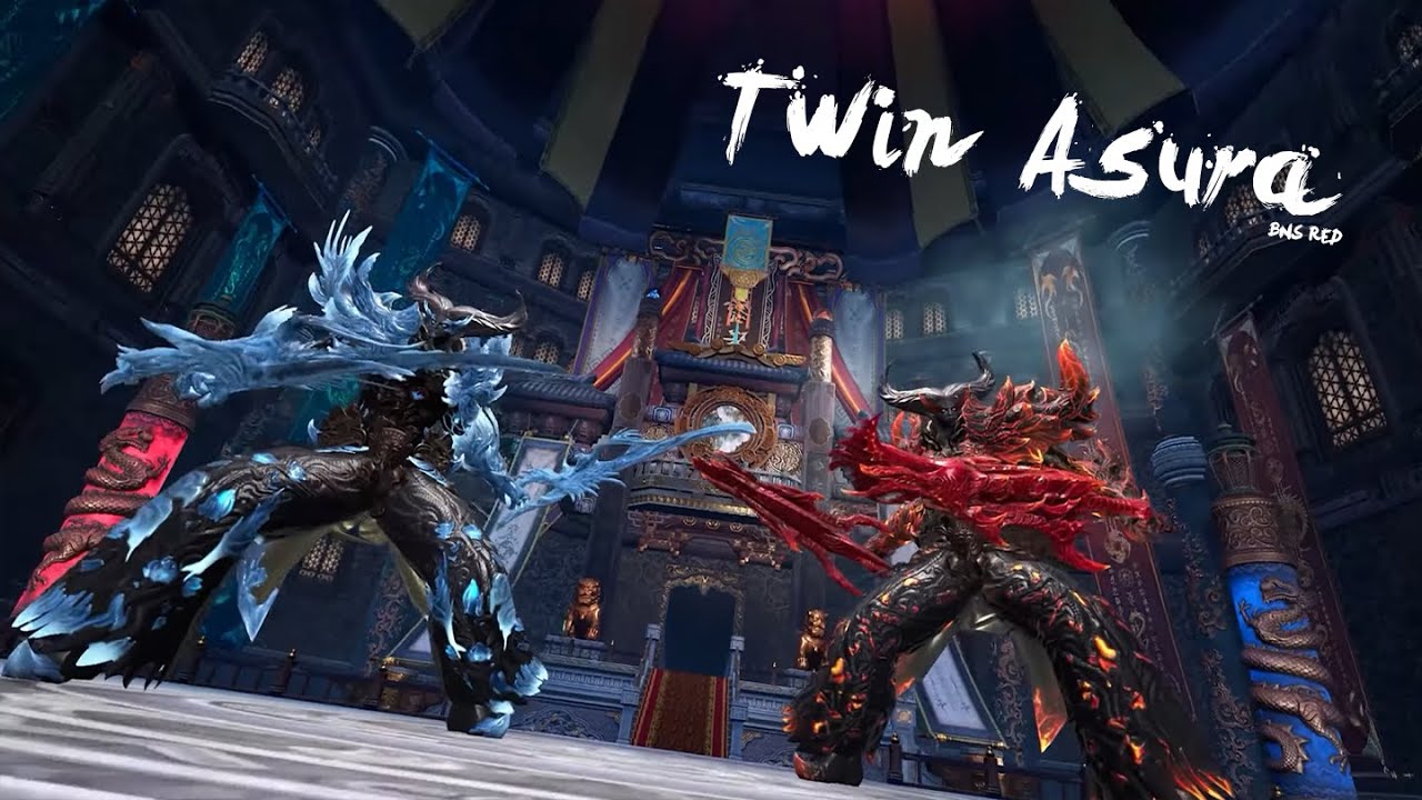 【BNS-RED】Vortex temple | Twin Asura - Keeper KFM Wind