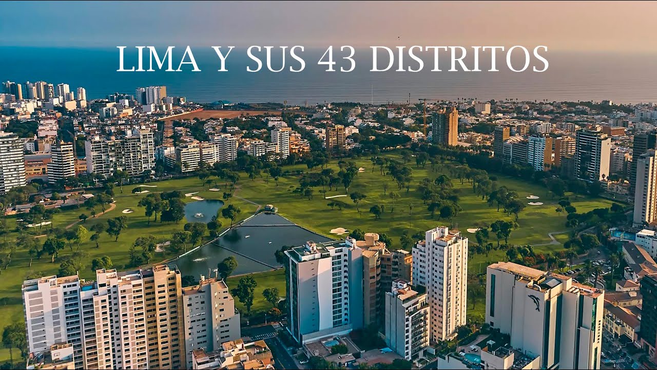 LIMA Y SUS 43 DISTRITOS 2025