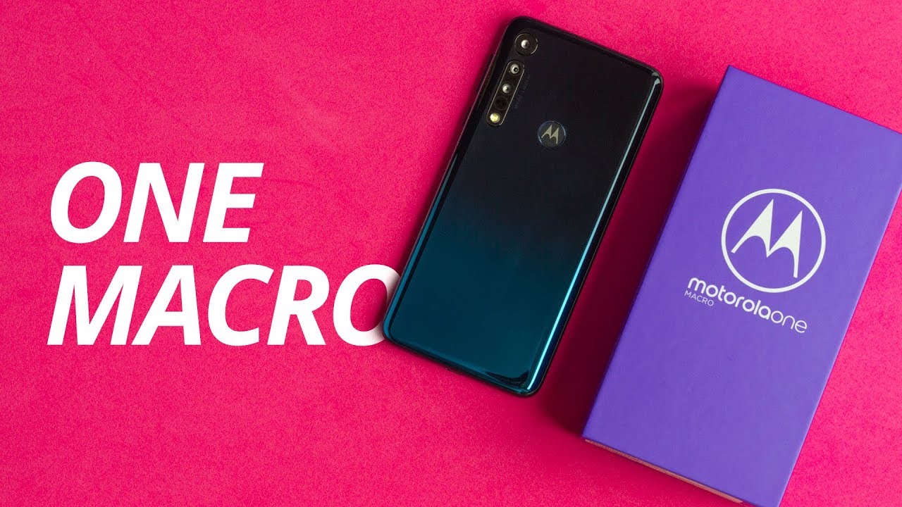 Motorola One Macro [Unboxing/Hands On]