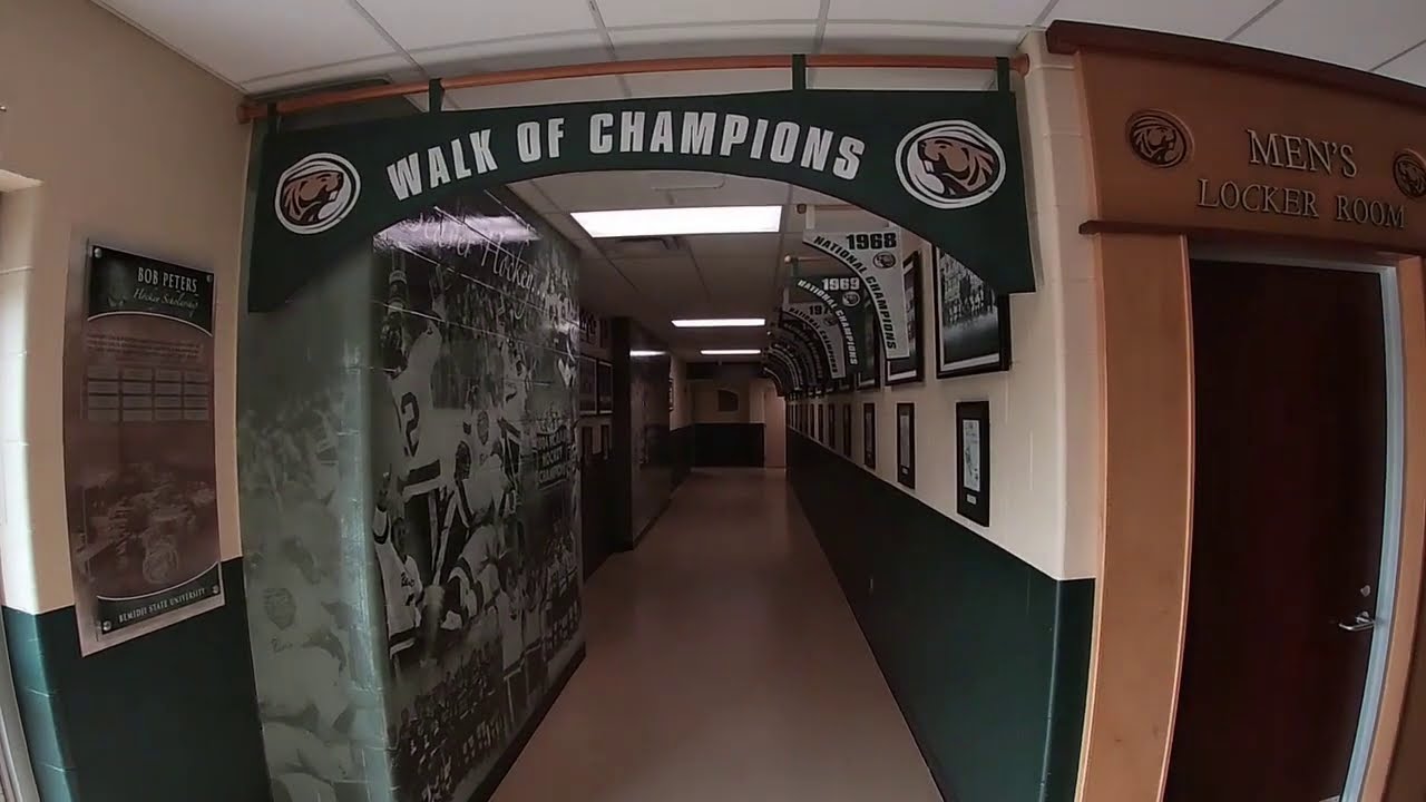 Bemidji State University Hockey - Sanford Center Tour