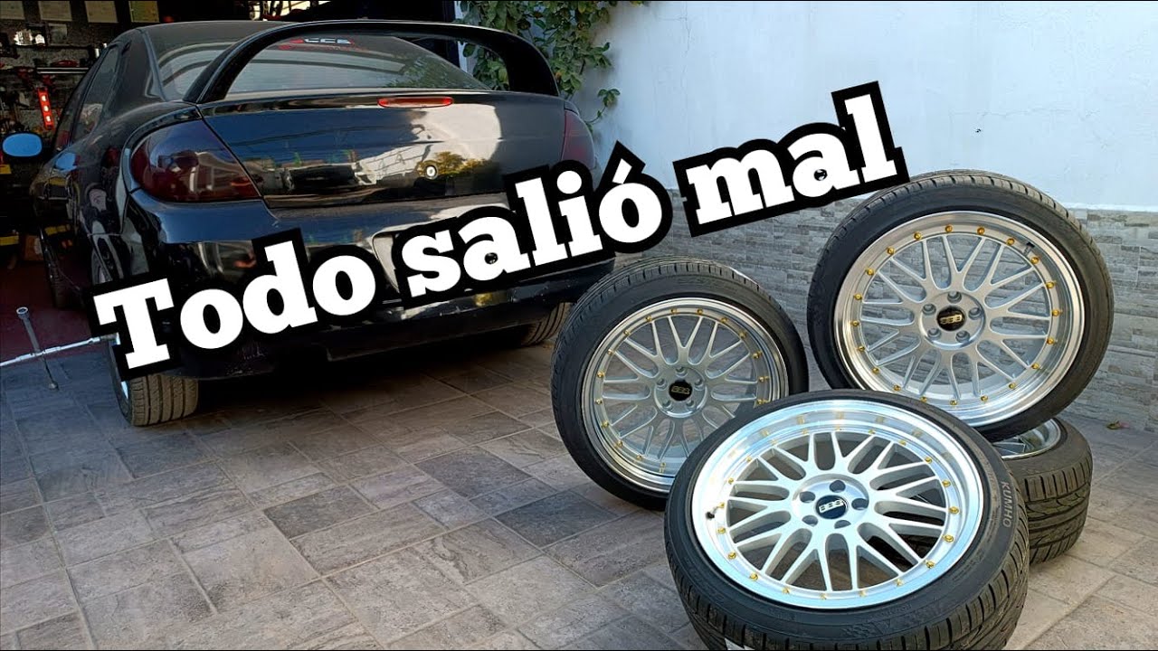 compramos rines al srt y no le quedaron! #011