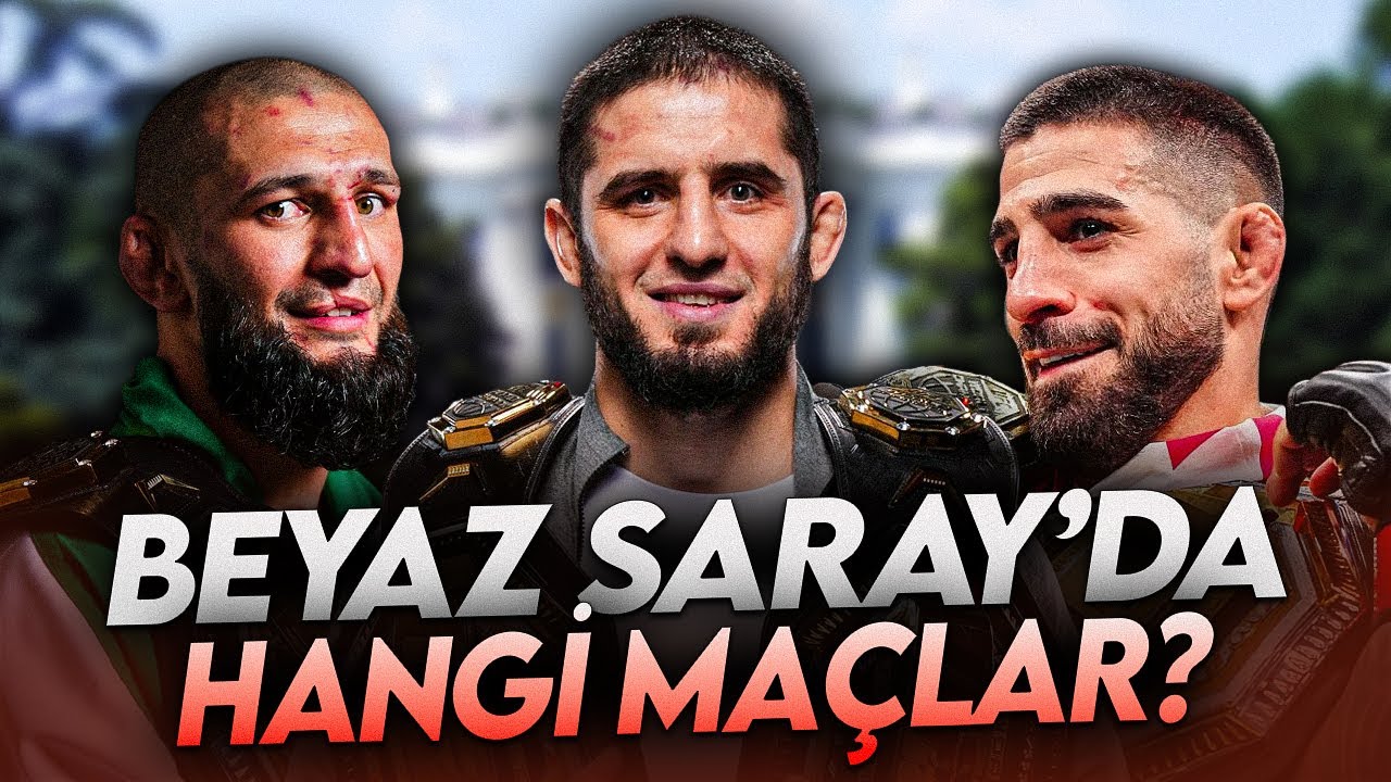 UFC BEYAZ SARAY KARTINDA KİMLER DÖVÜŞECEK?