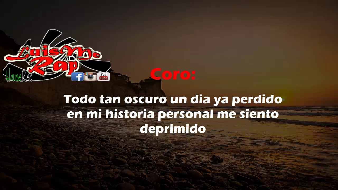Sigo con lo mio instrumental con letra // para que graben  LuisMc Rap
