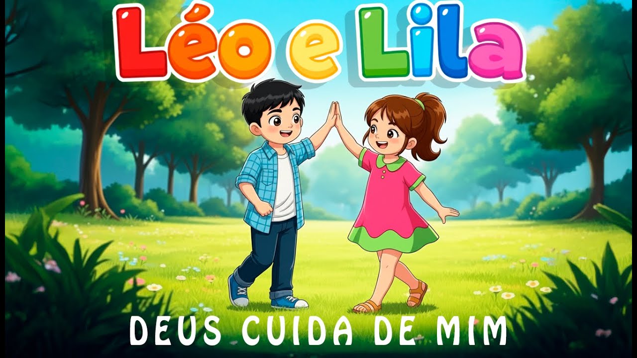 Léo e Lila | Deus Cuida de Mim 🙏 | Música Infantil Cristã