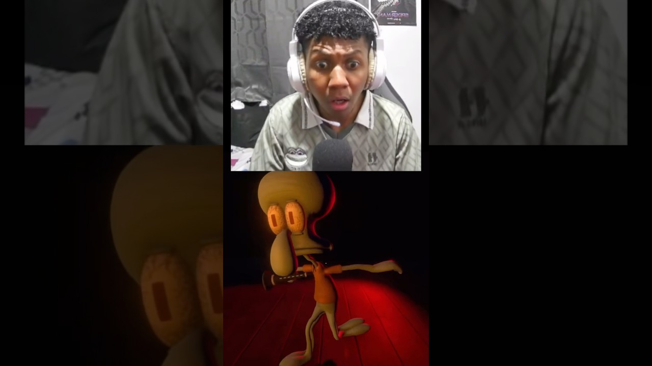 Squidward?!!! #gaming #horrorgame #gamingmalaysia #memes