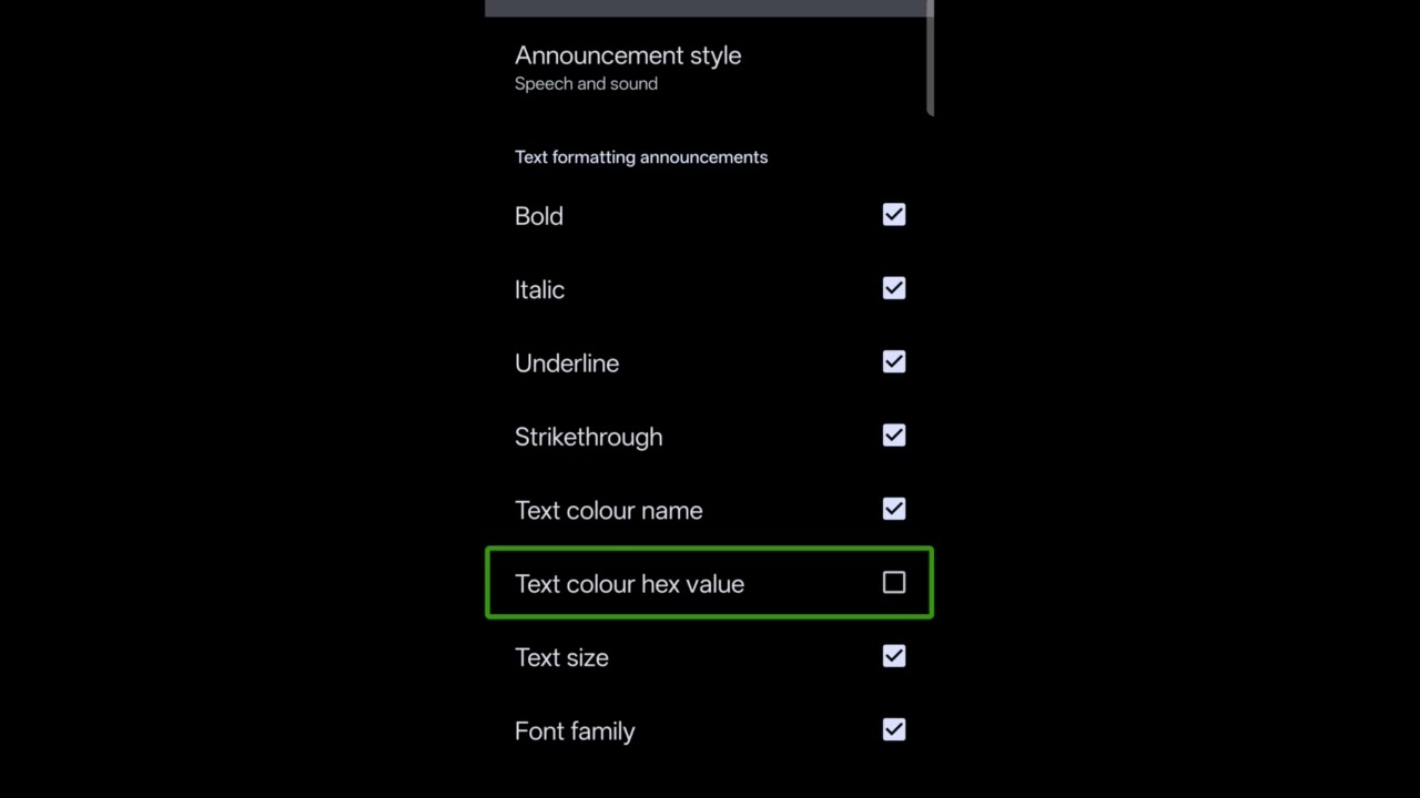 Upgrade Your TalkBack Experience: Learn Text Formatting in 16.2