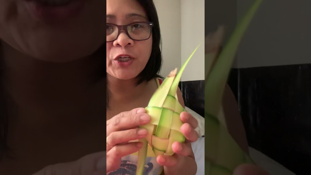 Easy way to learn Puso(Hanging Rice) Making & Cooking Instructions-BizdakVersion