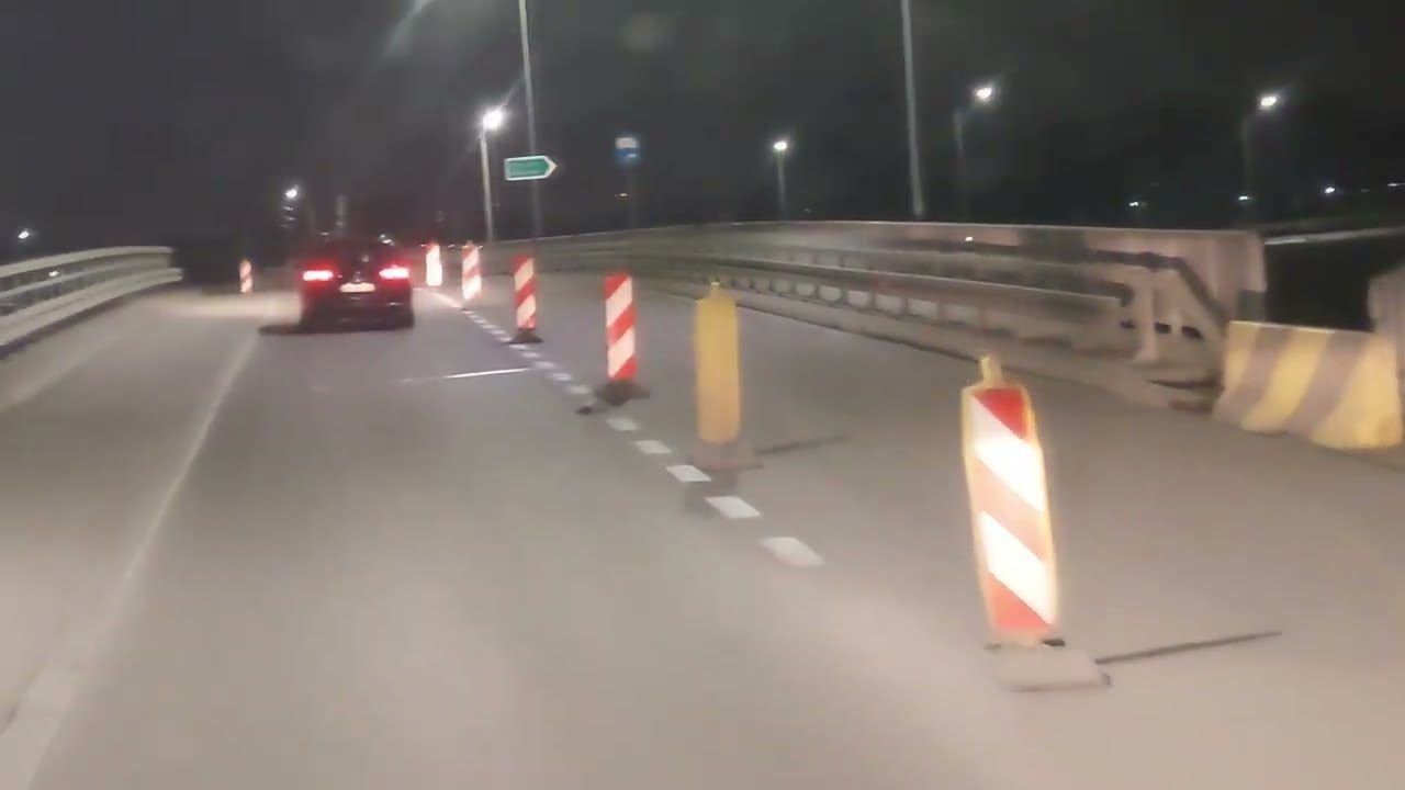 Węzeł Mistrzejowice - Węzeł Grębałów obecnie + objazd przez Kombinat - S7 Kraków - Warszawa - Kraków