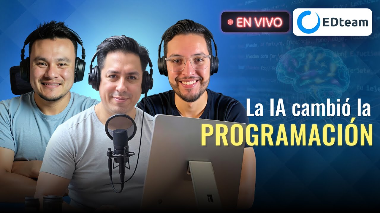 En vivo: ¿Cómo aprender a programar en los tiempos de la IA? - #EDchismes 25.7