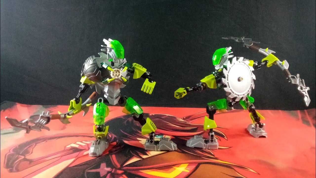 comparing the hero factory brain attack breez to a Bootleg.