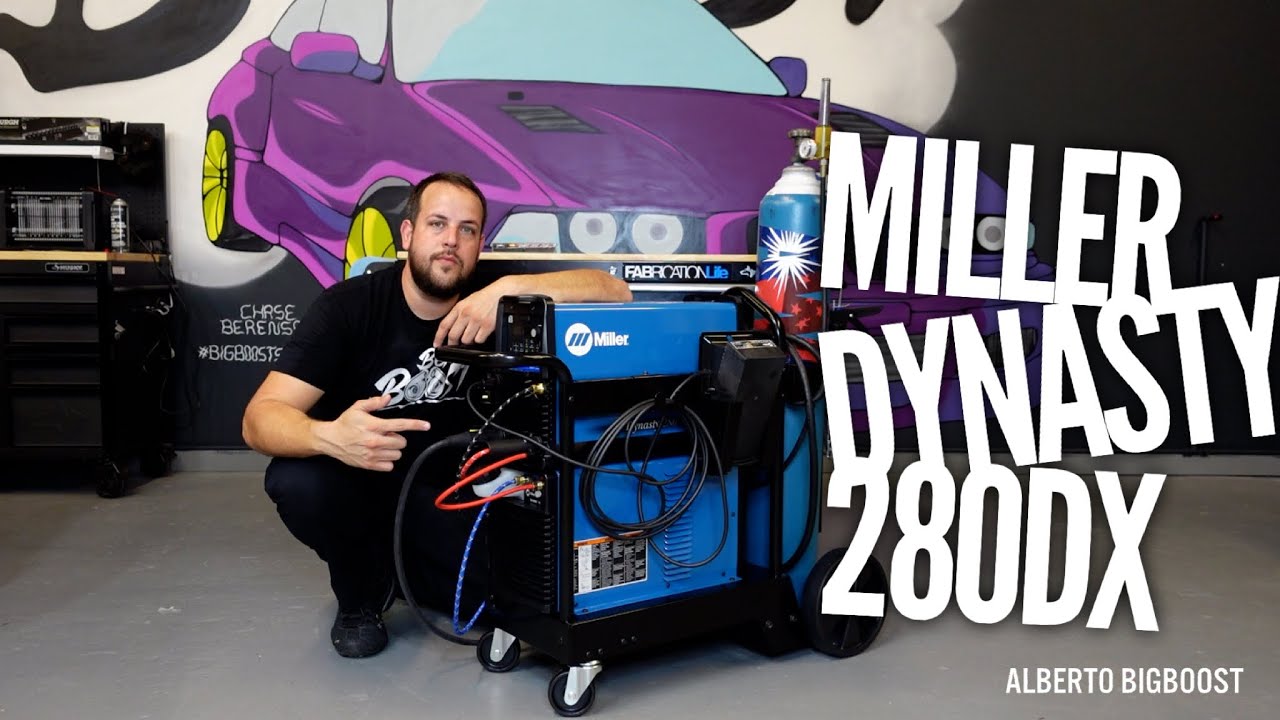 JUST GOT THE BEST WELDING MACHINE EVER! MILLER DYNASTY 280DX TIGRUNNER
