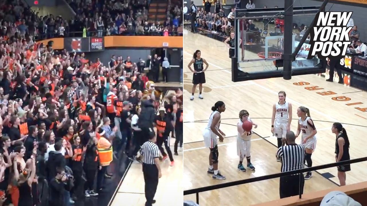Basketball team turns special-needs student into a star