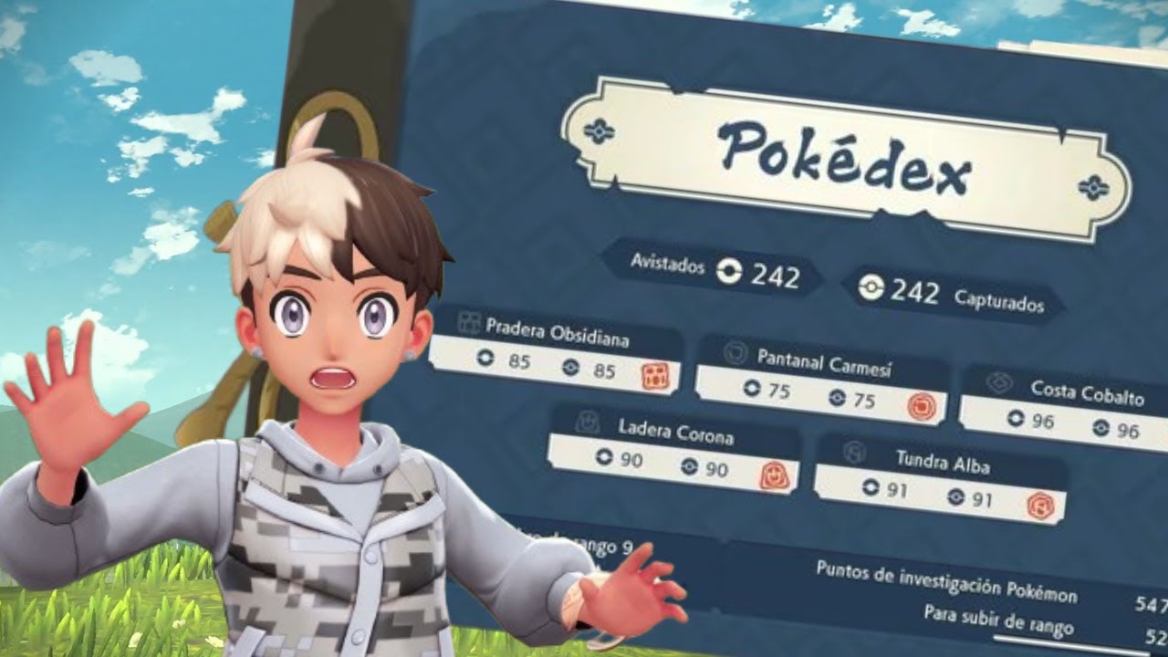 🔴 🔎Completando la Pokedex de Legendas Pokémon: Arceus! Día 2