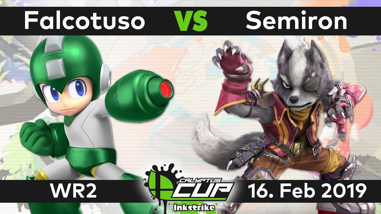Calyptus Cup Inkstrike | Falcotuso (Mega Man) vs Semiron (Wolf) | Winners Round 2