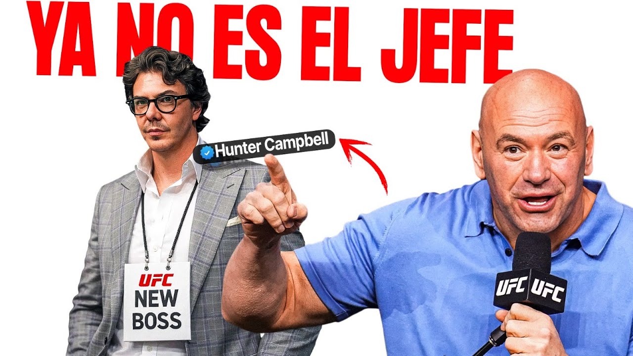BOMBA! DANA WHITE ya no MANDA! El JEFE en la SOMBRA!