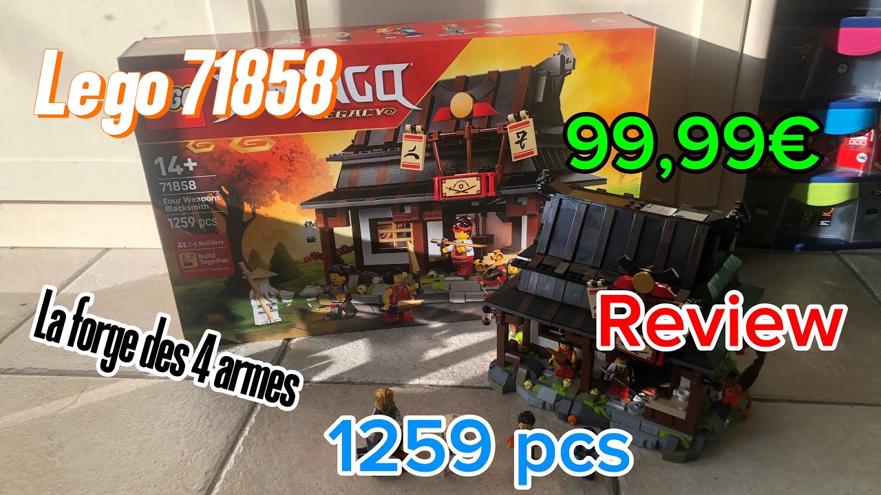 Lego  71858 Review de la forge des 4 armes