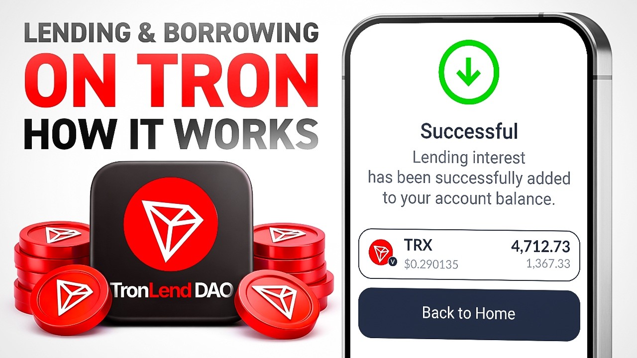 TRON Lending & Borrowing Explained (Why Nobody Is Talking About It)