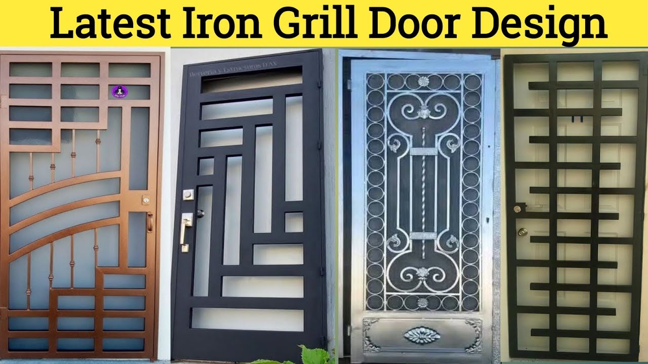 Latest Iron Grill Door / Security Safety Door / Iron door/Grill Door/ Safety grill door 