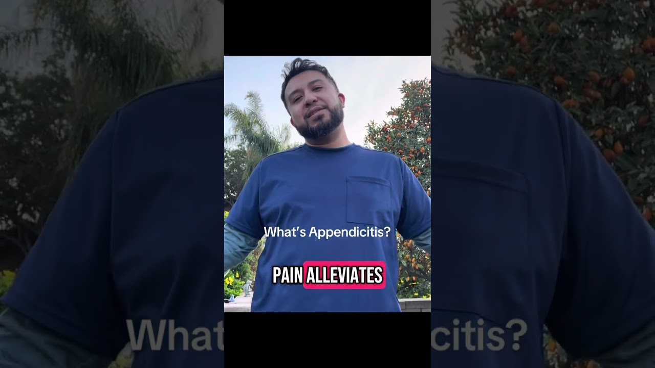 What’s Appendicitis?