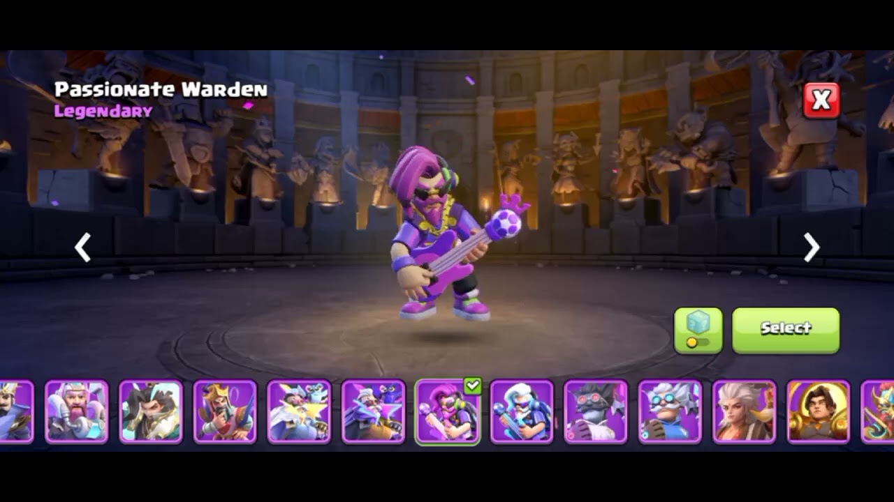 Violet Half-Time WardenIt will cost 700 League Medals and be available until August 15th