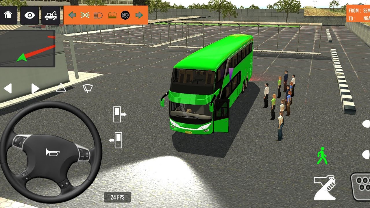 Bus simulator indonesia ll new euro coach bus simulator indonesia l 💥#bussimulatorindonesia​ #games​