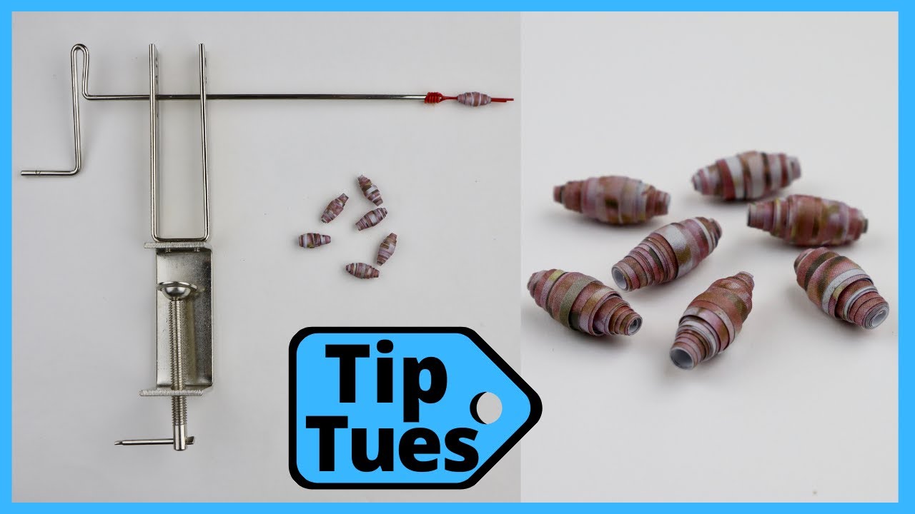 Paper Beads using Coiling Gizmo // Tip Tuesday