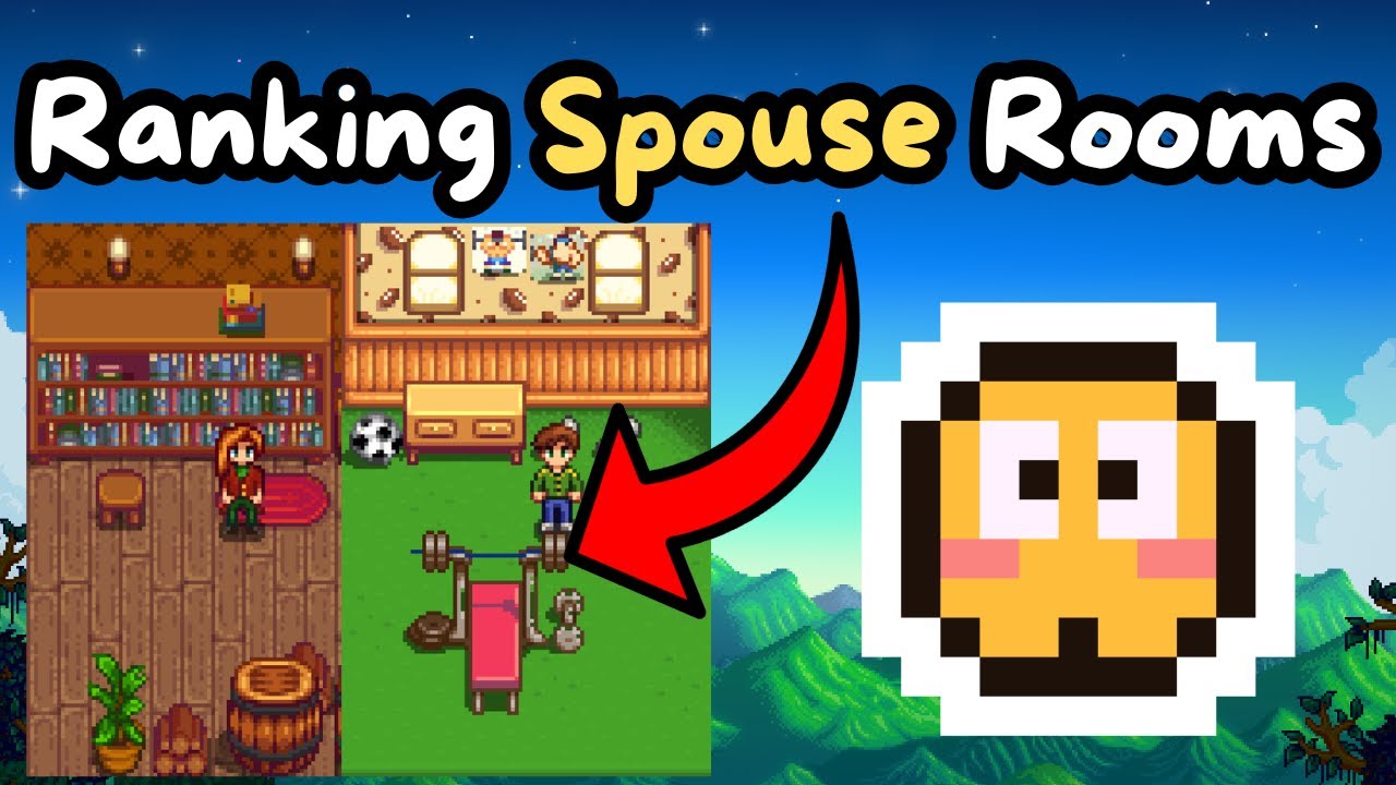 Ranking the Spouse Rooms || Stardew Valley 1.6 Tier List